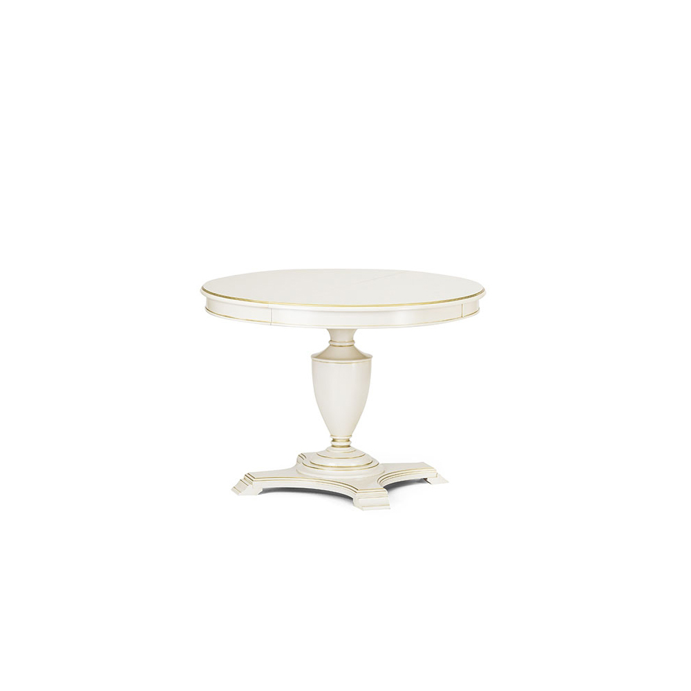 Стол обеденный Стелла Капри, круглый раздвижной, 105(141)x105x75 см Стол обеденный Стелла Капри, круглый раздвижной, 105(141)x105x75 см