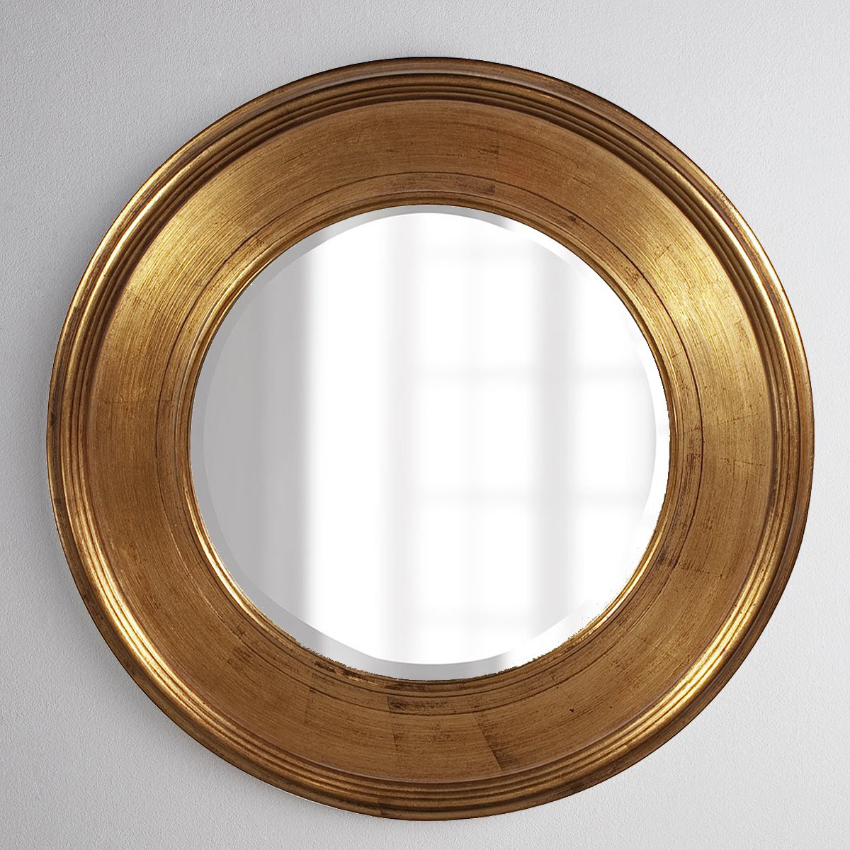 Зеркало круглое Louvrehome "Рассел" gold, размер 91 х 91 (LH142AG-ZSWA)LH142AG-ZSWA