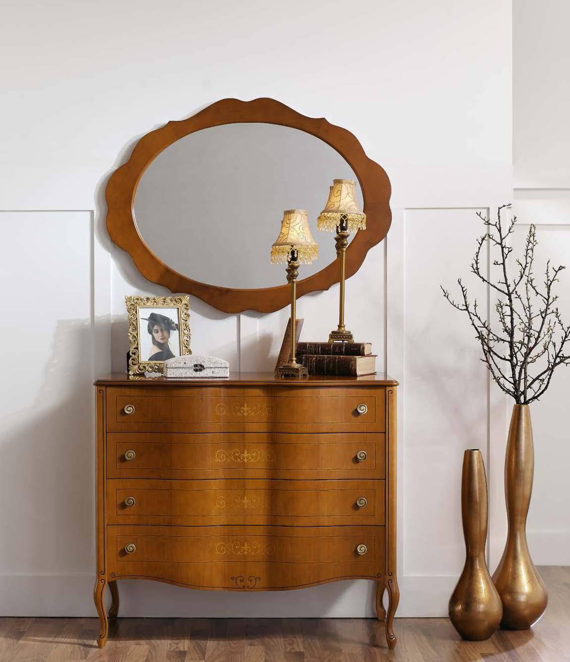 Комод Panamar Classico, цвет: орех, 100x50x89 см (714.100.P)714.100.P Комод Panamar Classico, цвет: орех, 100x50x89 см (714.100.P)714.100.P