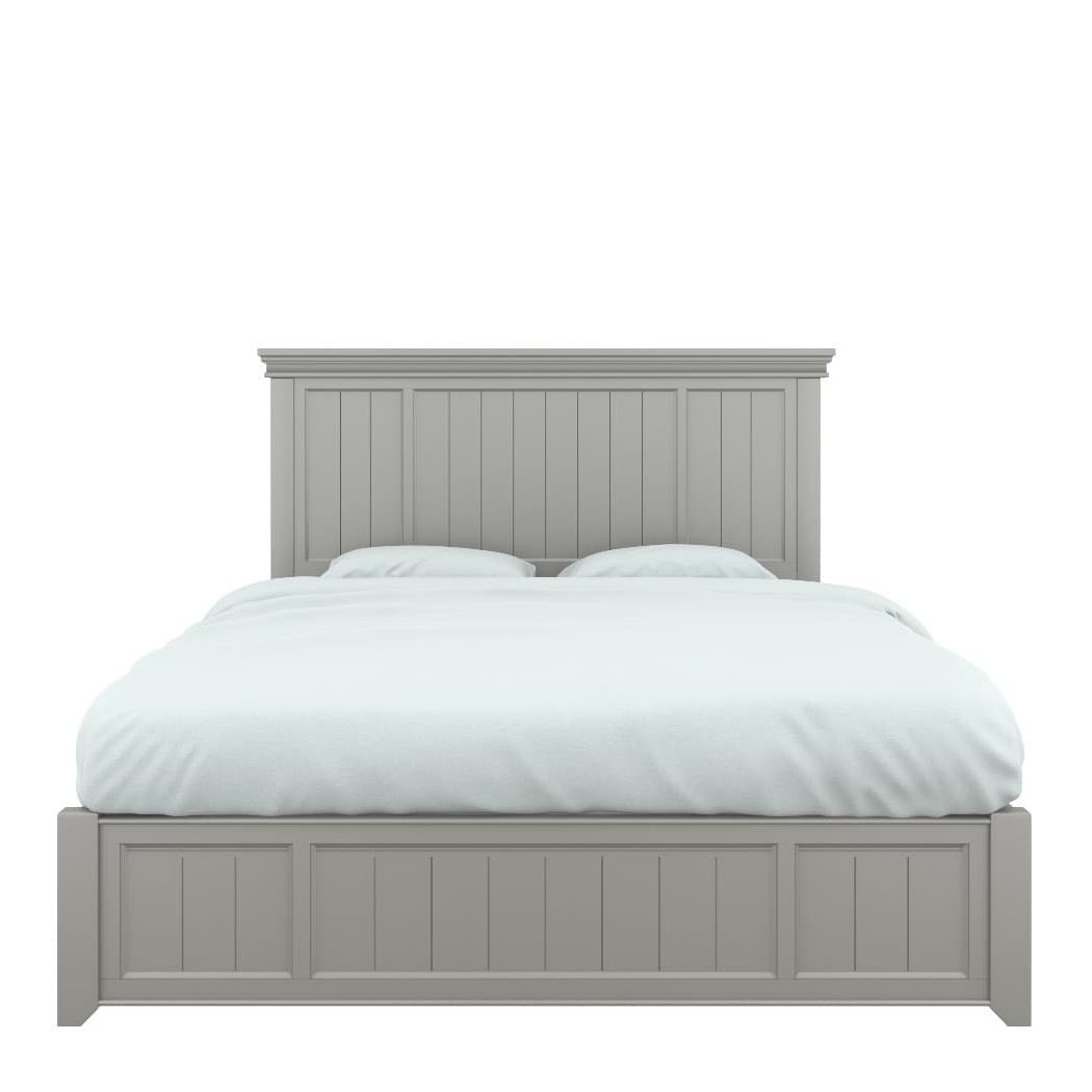 Кровать Tesoro Grey, с подъемным механизмом, 90/120/140/160/180/200х200 см, цвет: серый (T209/202/204/206/208/220ПМGR)T209/202/204/206/208/220ПМGR