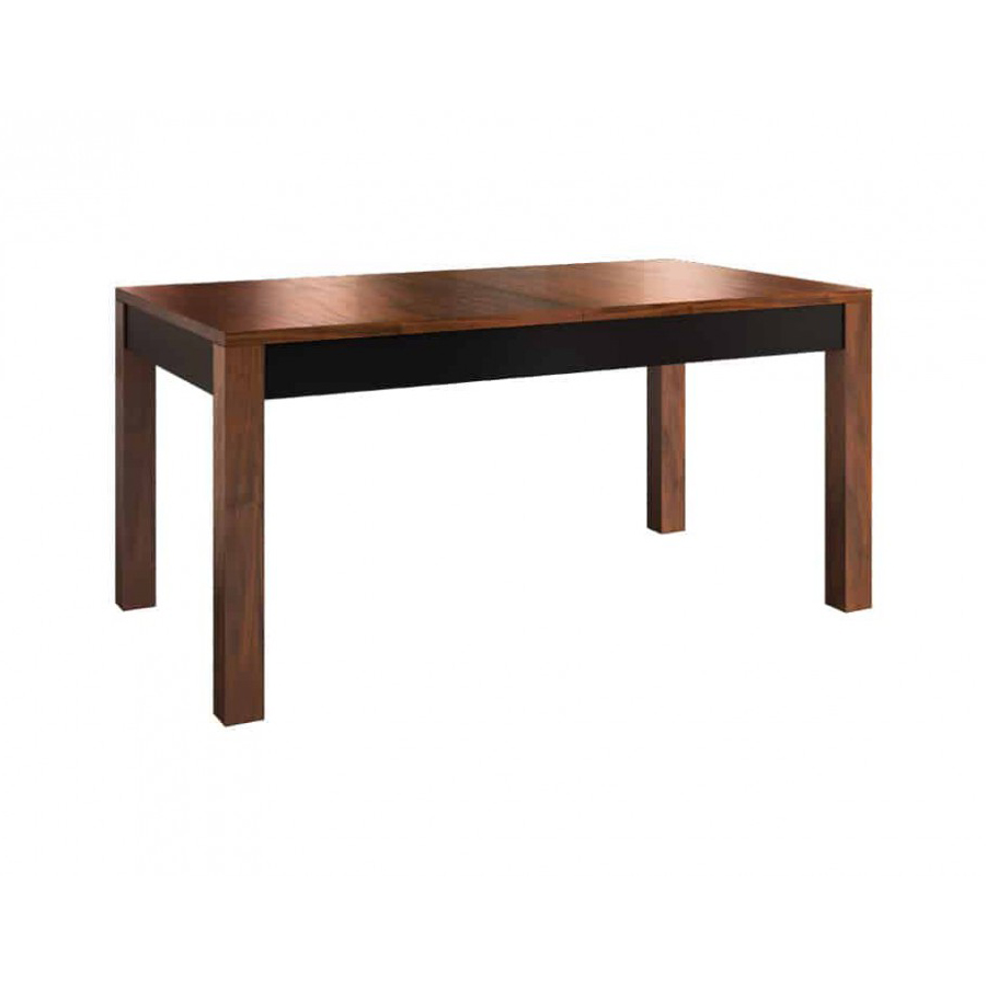 Стол обеденный раскладной Mebin Vigo, размер 140-230х80х76, цвет: американский орех +черныйStol 4