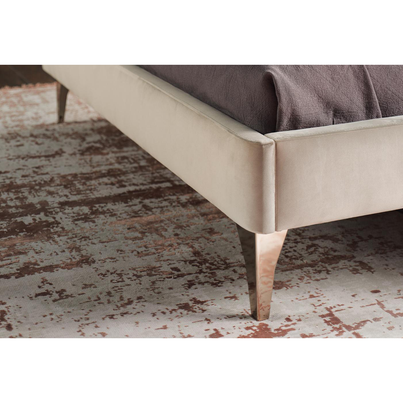 Кровать Enza Home Netha, двуспальная, 180х200 см, ткань 22102 Cream Кровать Enza Home Netha, двуспальная, 180х200 см, ткань 22102 Cream