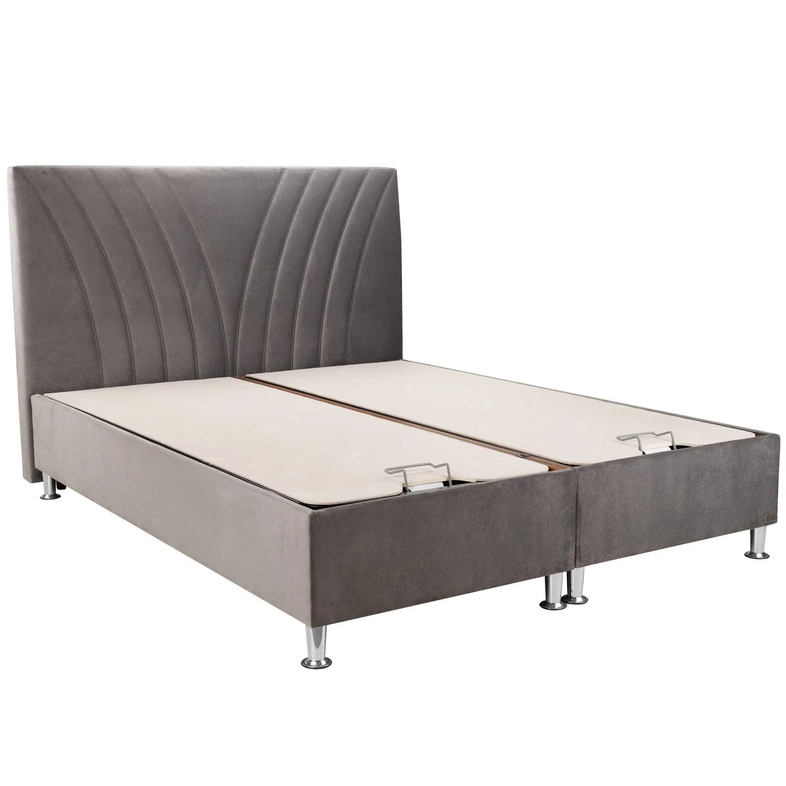 Кровать Bellona Verso, с мягким изголовьем, с подъемным механизмом, обивка: ткань: B0042VERS-()+VERS-()X200 Кровать Bellona Verso, с мягким изголовьем, с подъемным механизмом, обивка: ткань: B0042VERS-()+VERS-()X200