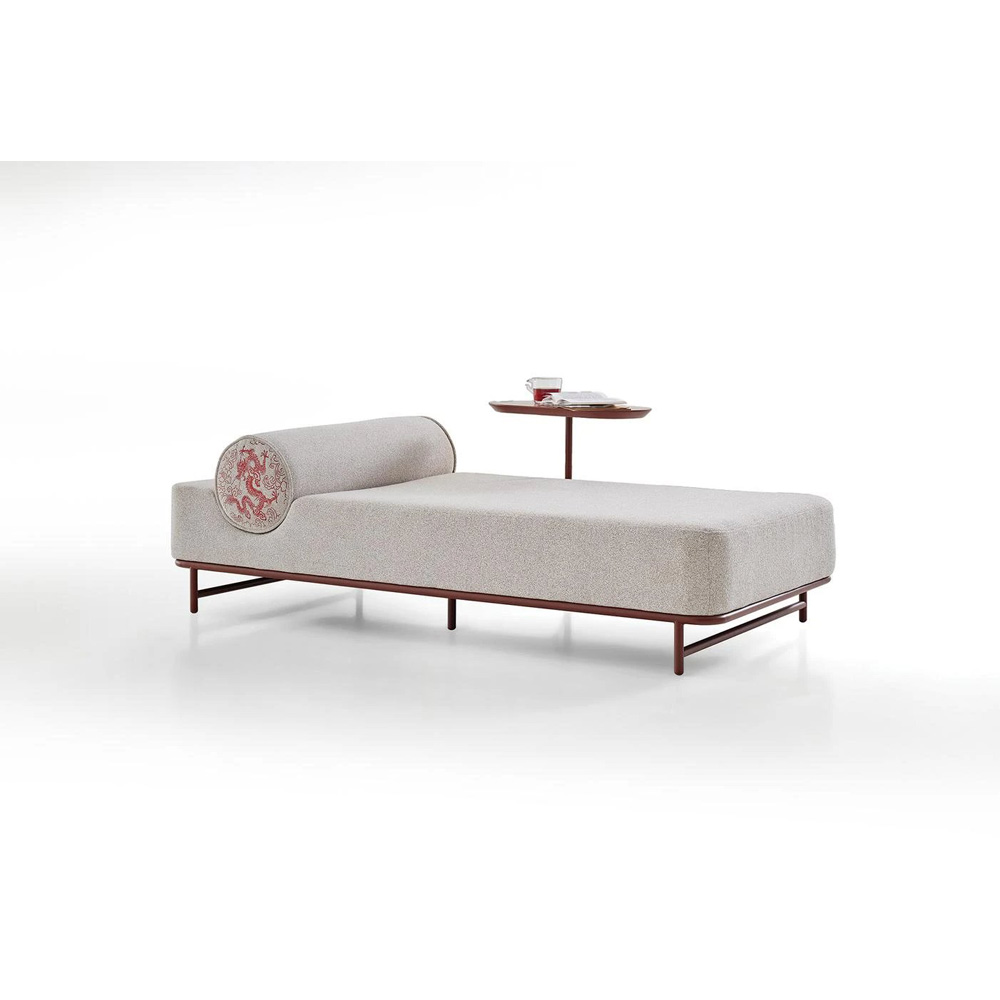 Кушетка Enza Home Bloom, цвет серый, размер 91х191х58 см1614114404925 Кушетка Enza Home Bloom, цвет серый, размер 91х191х58 см1614114404925