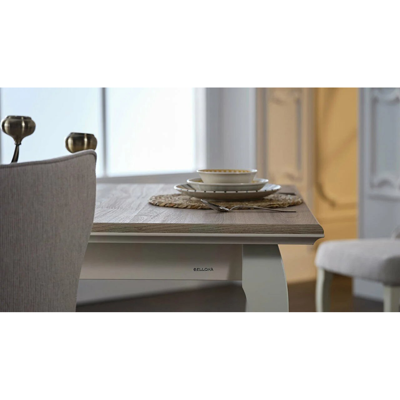 Стол обеденный Bellona Andera, прямоугольный раздвижной, размер 166 (206)x100x77 см (ANDR-14)ANDR-14 Стол обеденный Bellona Andera, прямоугольный раздвижной, размер 166 (206)x100x77 см (ANDR-14)ANDR-14