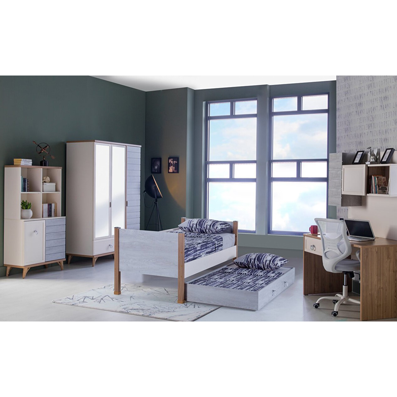 Ящик для детской кровати Bellona Mavenna, 95x195x21 см (MAVN-38)MAVN-38 Ящик для детской кровати Bellona Mavenna, 95x195x21 см (MAVN-38)MAVN-38