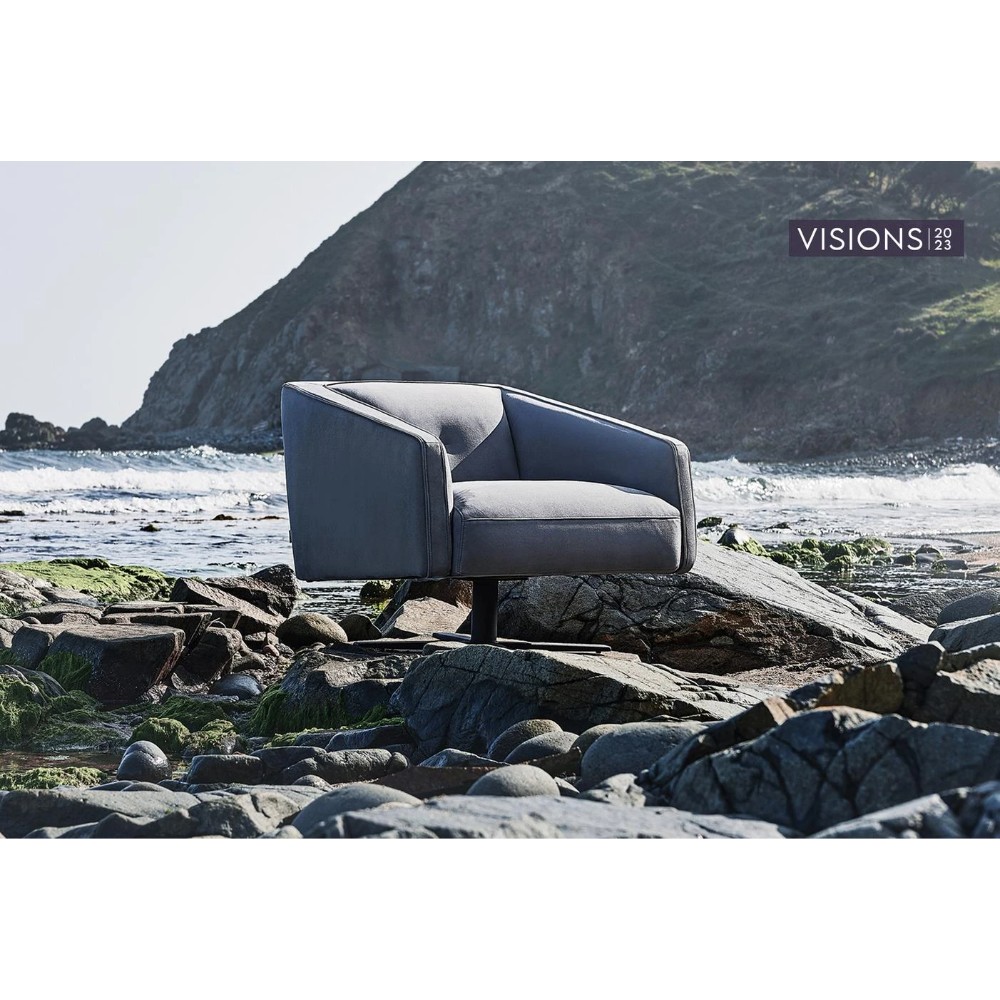 Кресло Enza Home Victoria, вращающееся, цвет серый, размер 90х90х74 см Кресло Enza Home Victoria, вращающееся, цвет серый, размер 90х90х74 см