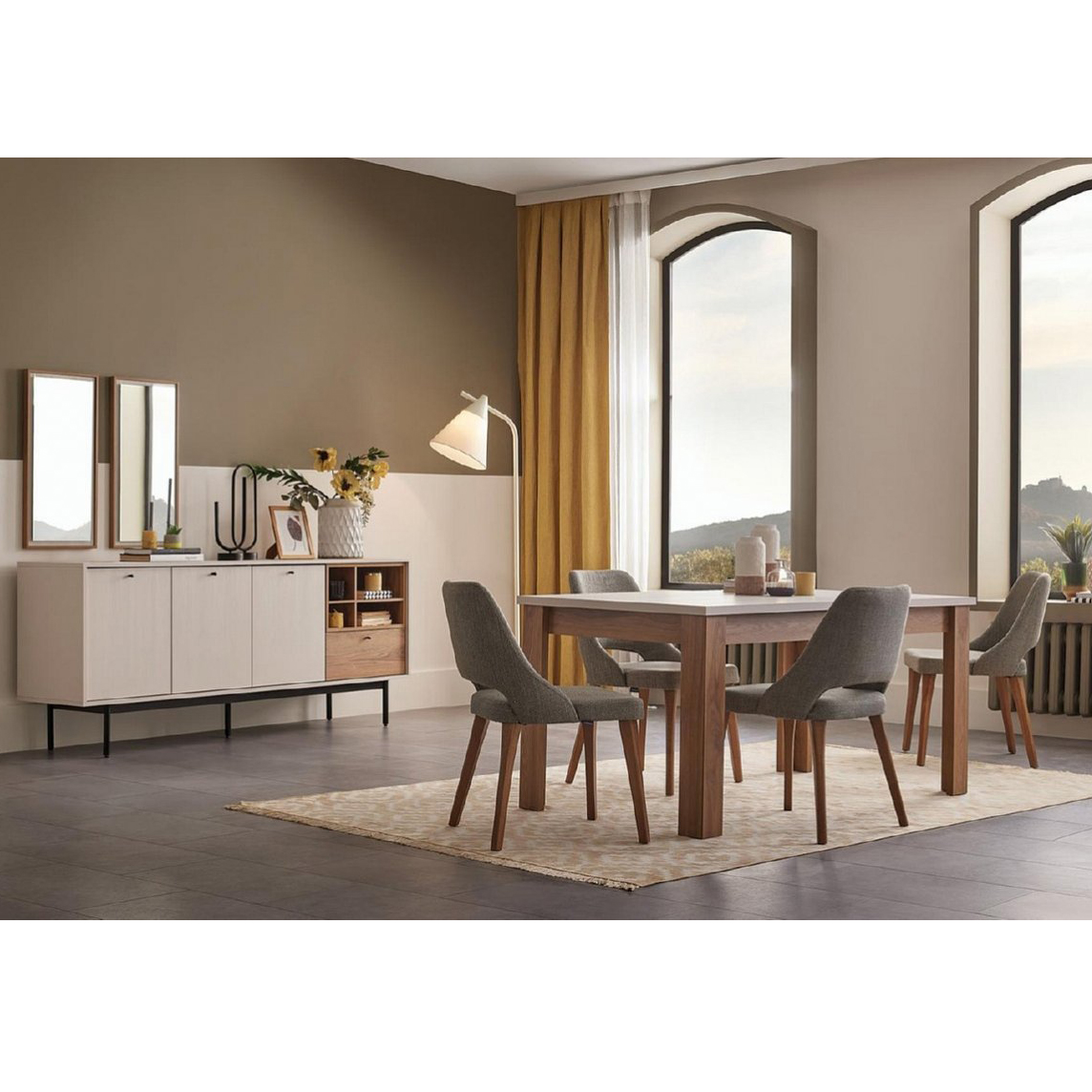 Стол обеденный Enza Home Loreto, прямоугольный, раскладной, размер 160(200)х90х77 см55555000001087 Стол обеденный Enza Home Loreto, прямоугольный, раскладной, размер 160(200)х90х77 см55555000001087