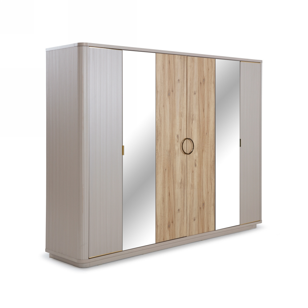 Шкаф платяной Bellona Sanvito, 6-ти дверный, размер 271х66х210 см (SANV-34)SANV-34