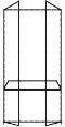 Полка для 3-х / 4-х / 5-ти дверных шкафов Prama Palazzo Ducale ciliegio, цвет: вишня, 106x52 см (71CI14CL)71CI14CL