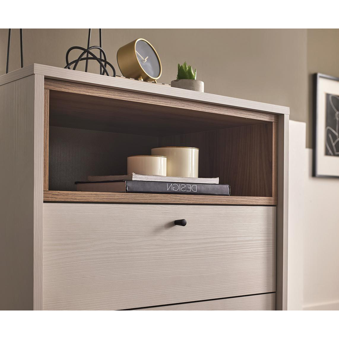 Комод высокий Enza Home Loreto, размер 64х48х110 см55555000001113 Комод высокий Enza Home Loreto, размер 64х48х110 см55555000001113