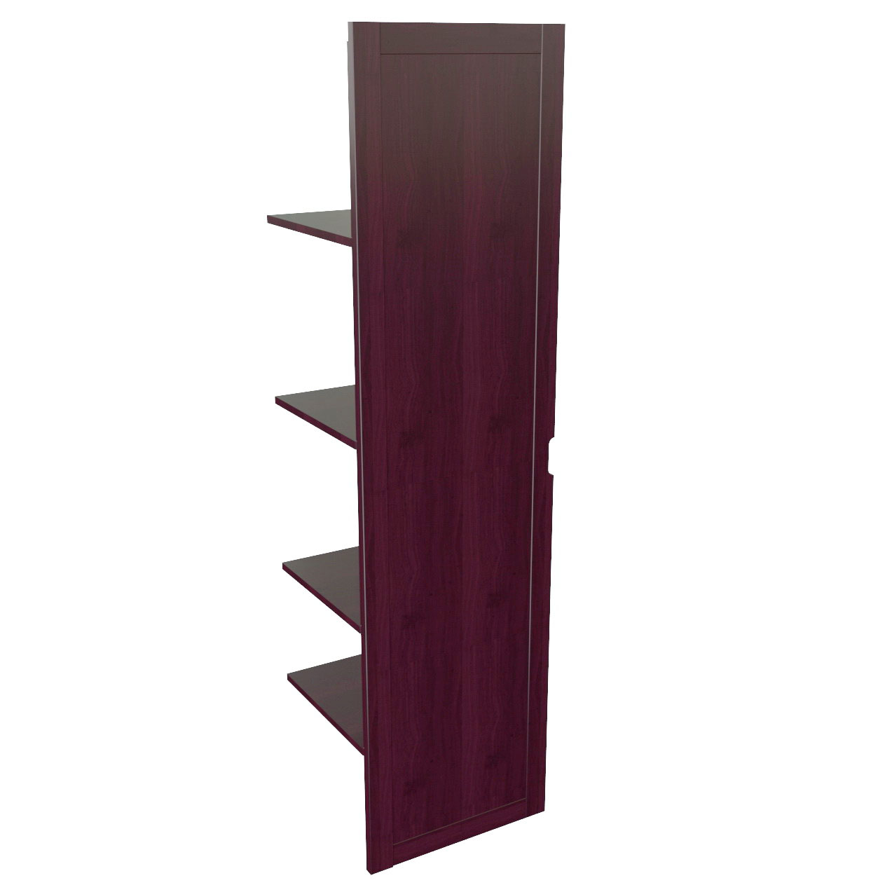 Наполнение одностворчатого шкафа с деревянной дверцей и вешалкой Multi-Office Sorbonne palisander, размер 50x42x188 см, цвет: палисандр22554 Наполнение одностворчатого шкафа с деревянной дверцей и вешалкой Multi-Office Sorbonne palisander, размер 50x42x188 см, цвет: палисандр22554