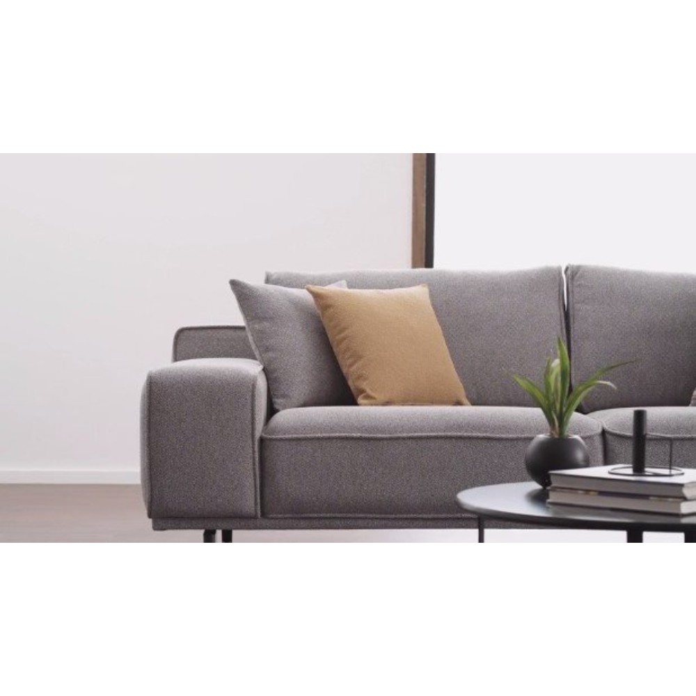 Диван Enza Home Viera, 2.5 местный, цвет серый, размер 230х100х84 см Диван Enza Home Viera, 2.5 местный, цвет серый, размер 230х100х84 см