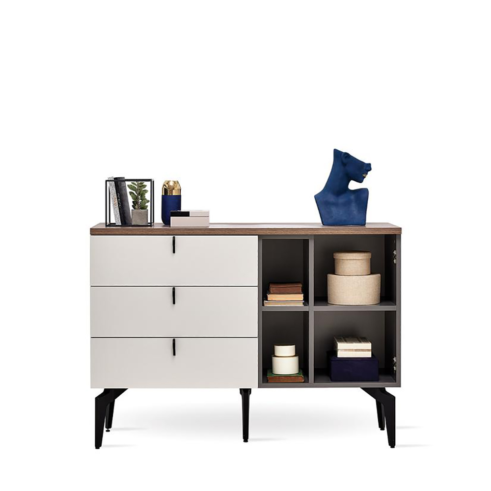 Комод Enza Home Cordell, размер 120х46х85 см55555000000829 Комод Enza Home Cordell, размер 120х46х85 см55555000000829