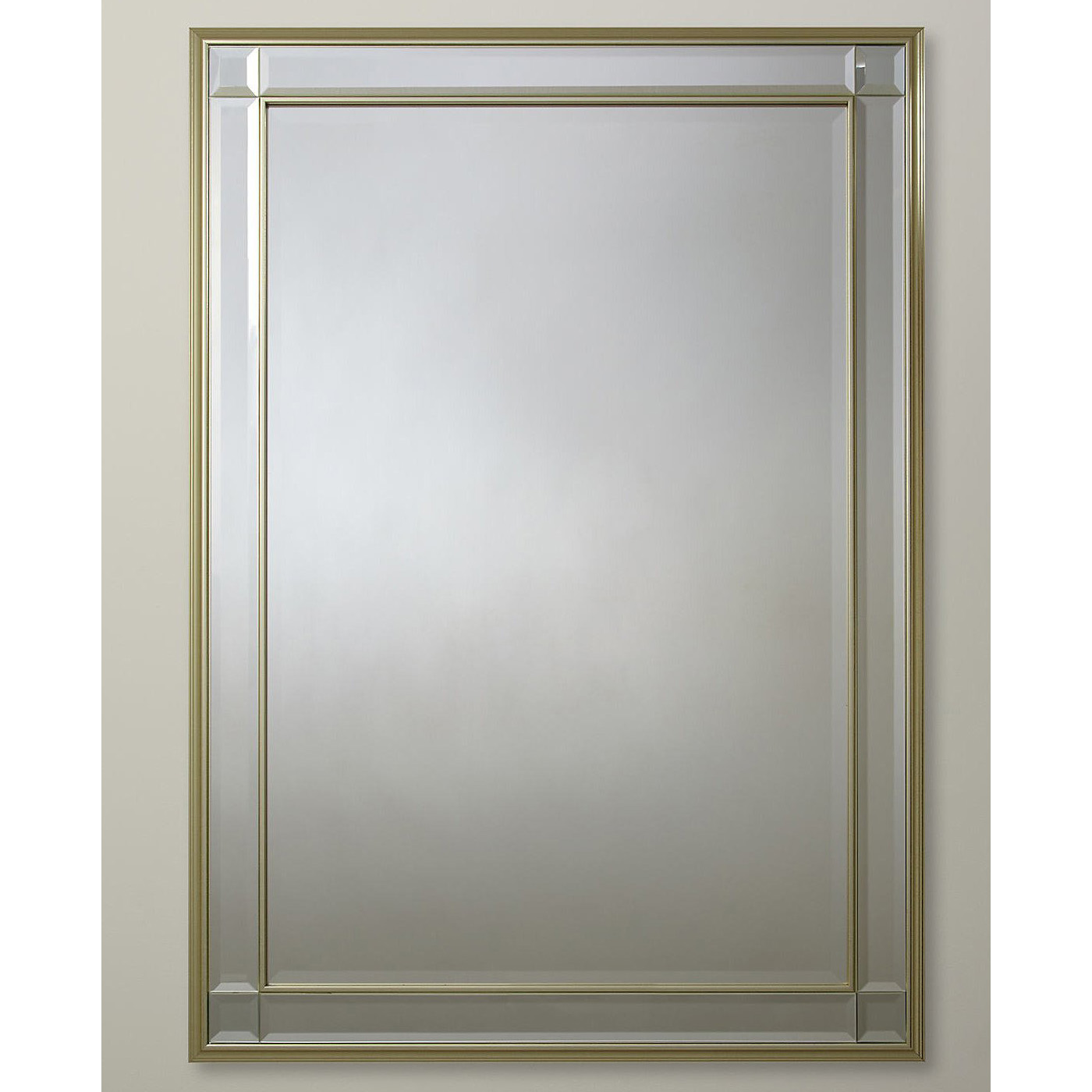 Зеркало Louvrehome "Дорсет" Soho silver/15, размер 74х104х3 (LH999S)LH999S