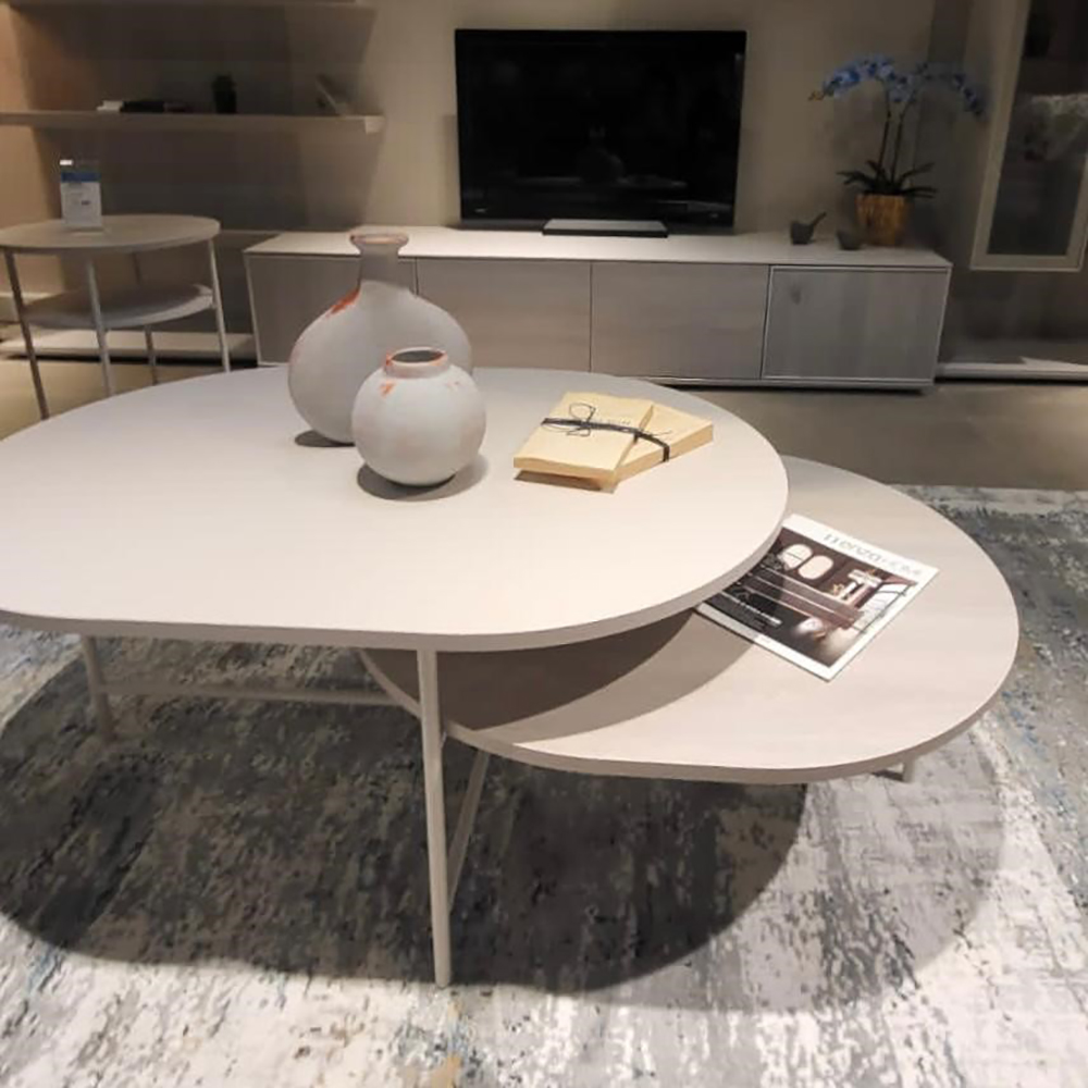 Стол журнальный Enza Home Basel, овальный, размер 121х65х40 см