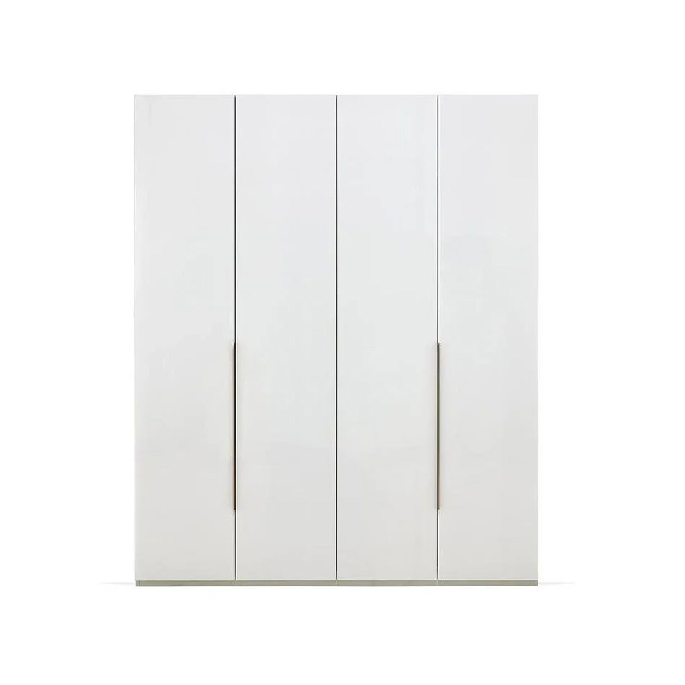 Шкаф белый Enza Home Legato, 4-дверный, размер 181x6x222 см55555000000991 Шкаф белый Enza Home Legato, 4-дверный, размер 181x6x222 см55555000000991