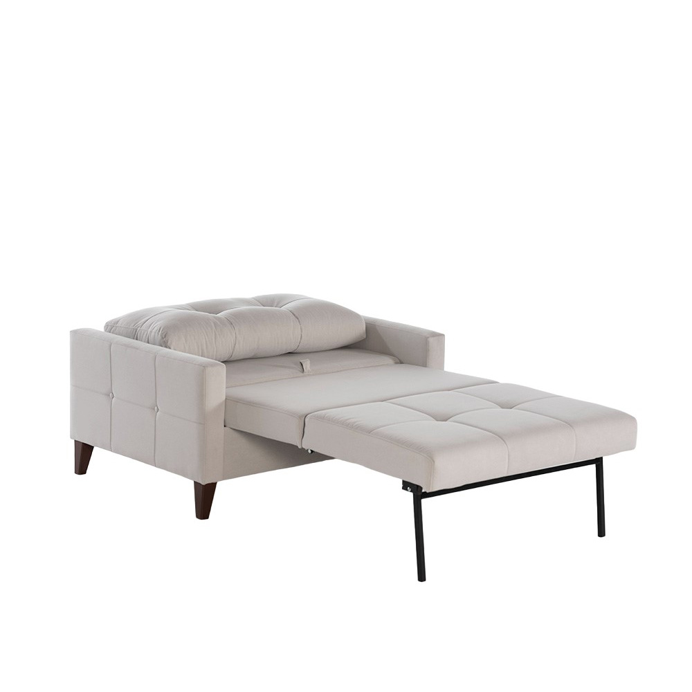 Кресло-кровать Bellona Sandro, кремовый тк 201895, размер 120х90х83 см (SAND-04)SAND-04