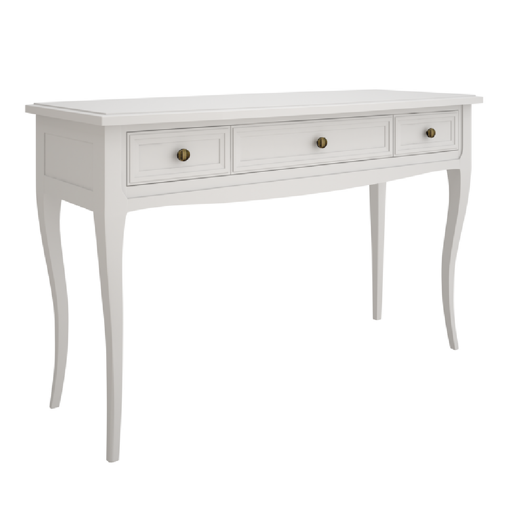 Консоль Aletan Majessa, 128х48х80 см, цвет: белый (M903W)M903W Консоль Aletan Majessa, 128х48х80 см, цвет: белый (M903W)M903W