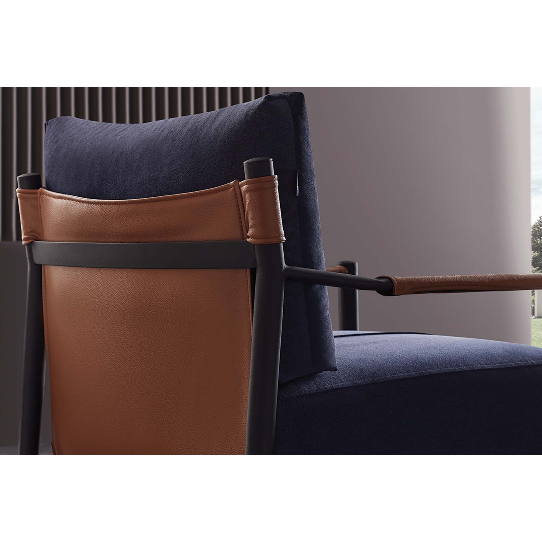 Кресло Enza Home Linz, металл, размер 69х82х81 см