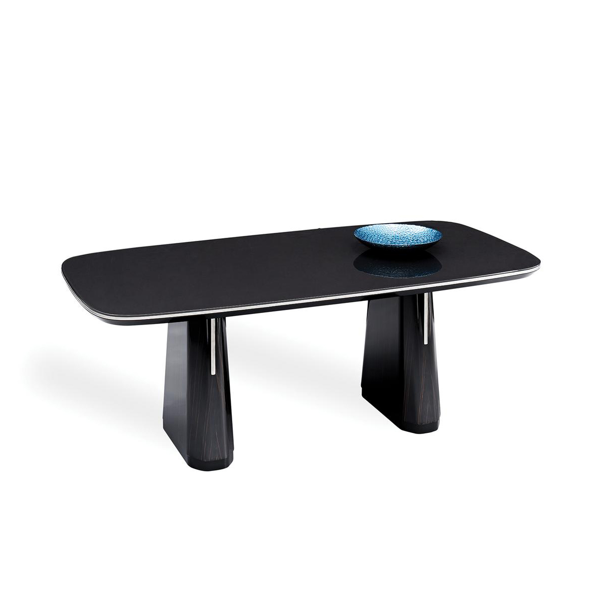 Стол обеденный Enza Home Valdera, прямоугольный, размер 200х100х76 см, стеклянная поверхность55555000000040