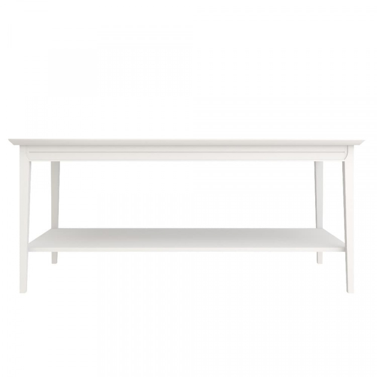 Столик журнальный Tesoro White, прямоугольный, 120x60x550 см, цвет: белый (T102W)T102W