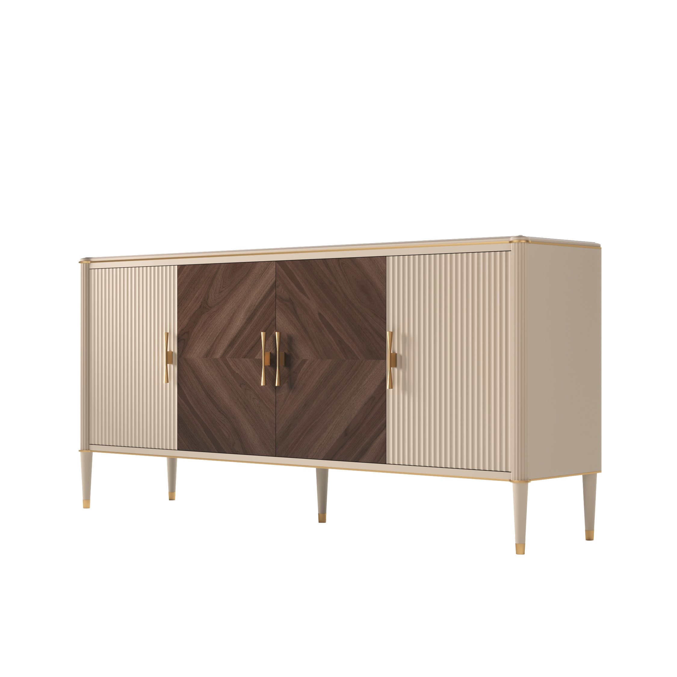 Комод-прилавок Timber Венеция, 4 дверный, 190x45x89 см, цвет: Меланж/Орех американский (Т-108/ML/NA)Т-108/ML/NA Комод-прилавок Timber Венеция, 4 дверный, 190x45x89 см, цвет: Меланж/Орех американский (Т-108/ML/NA)Т-108/ML/NA