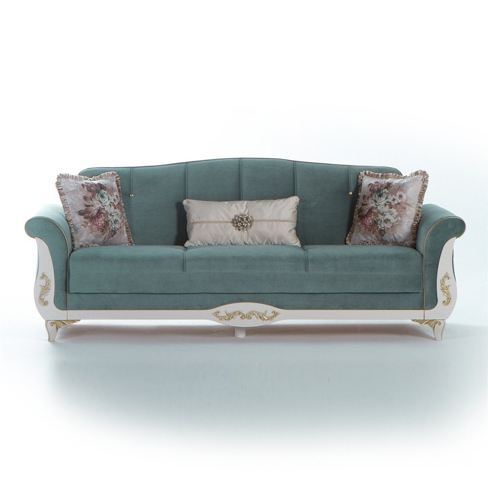 Диван-кровать Bellona Astoria, трехместный, цвет: бирюзовая мята (ASTR-01/B0040)ASTR-01