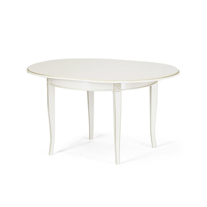 Стол обеденный Стелла Линда-5, круглый раздвижной,105(141)x105x75 см