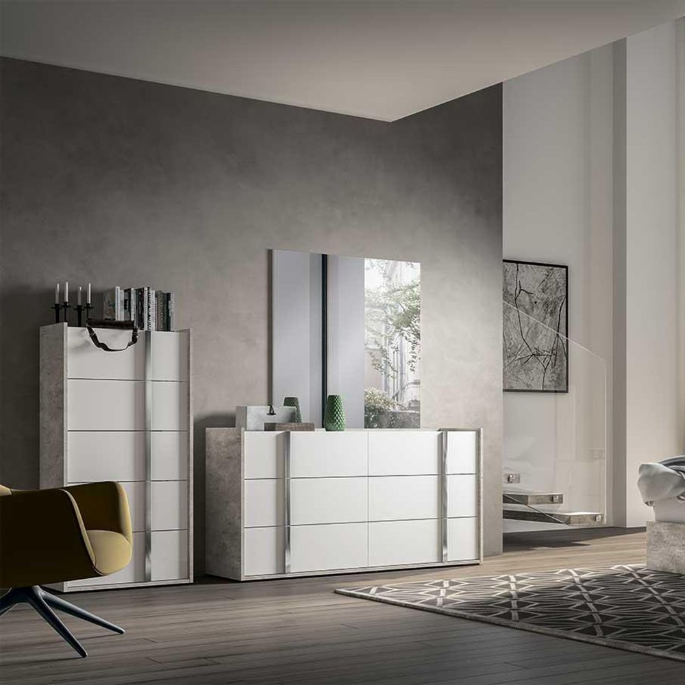 Зеркало Status Treviso, цвет серый, 95х2х102 см (ERTRBWHSP01)ERTRBWHSP01