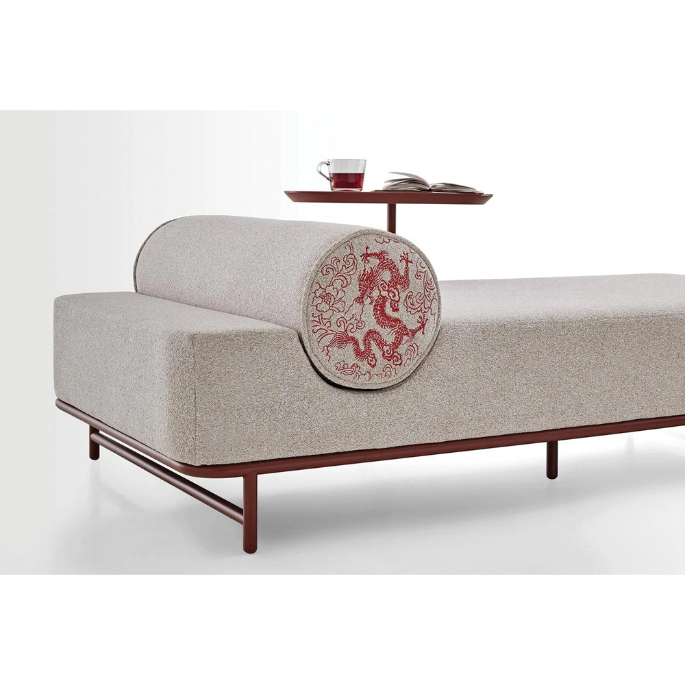 Кушетка Enza Home Bloom, цвет серый, размер 91х191х58 см1614114404925 Кушетка Enza Home Bloom, цвет серый, размер 91х191х58 см1614114404925