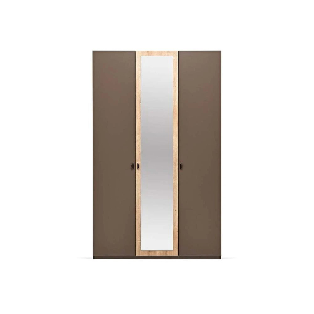 Шкаф платяной Enza Home Polka, 3 дверный, размер 136х61х222 см