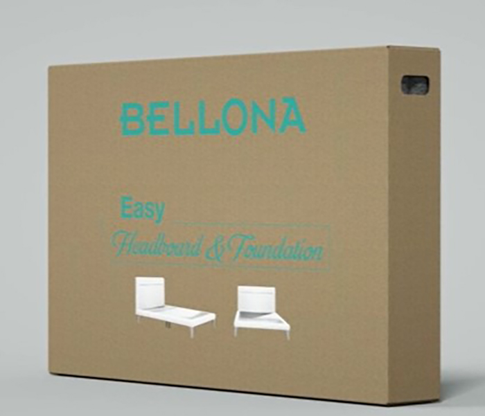 Кровать Bellona Flexy с мягким изголовьем, 160х200 см (FLEX-26-160)FLEX-26-160