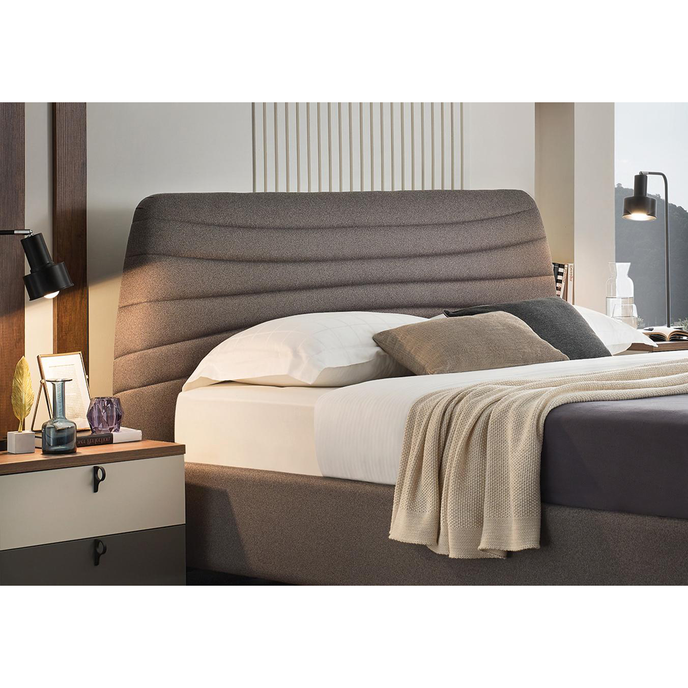 Кровать Enza Home Cordell, полуторная, с подъемным механизмом, 150х200 см Кровать Enza Home Cordell, полуторная, с подъемным механизмом, 150х200 см