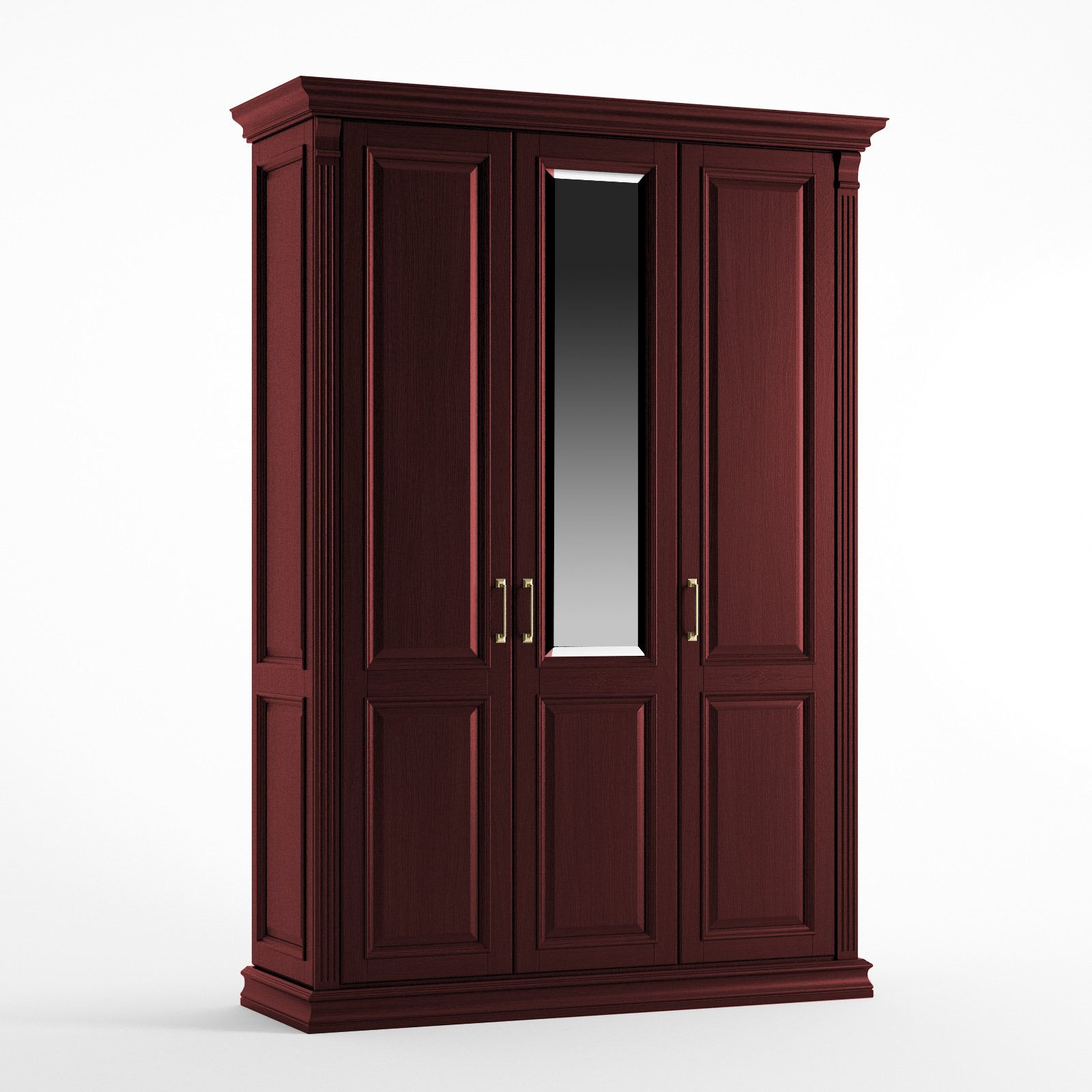 Шкаф платяной SDK Home Rimar трехдверный, цвет: шато (RM.P03.153х64.U.S)RM.P03.153х64.U.S
