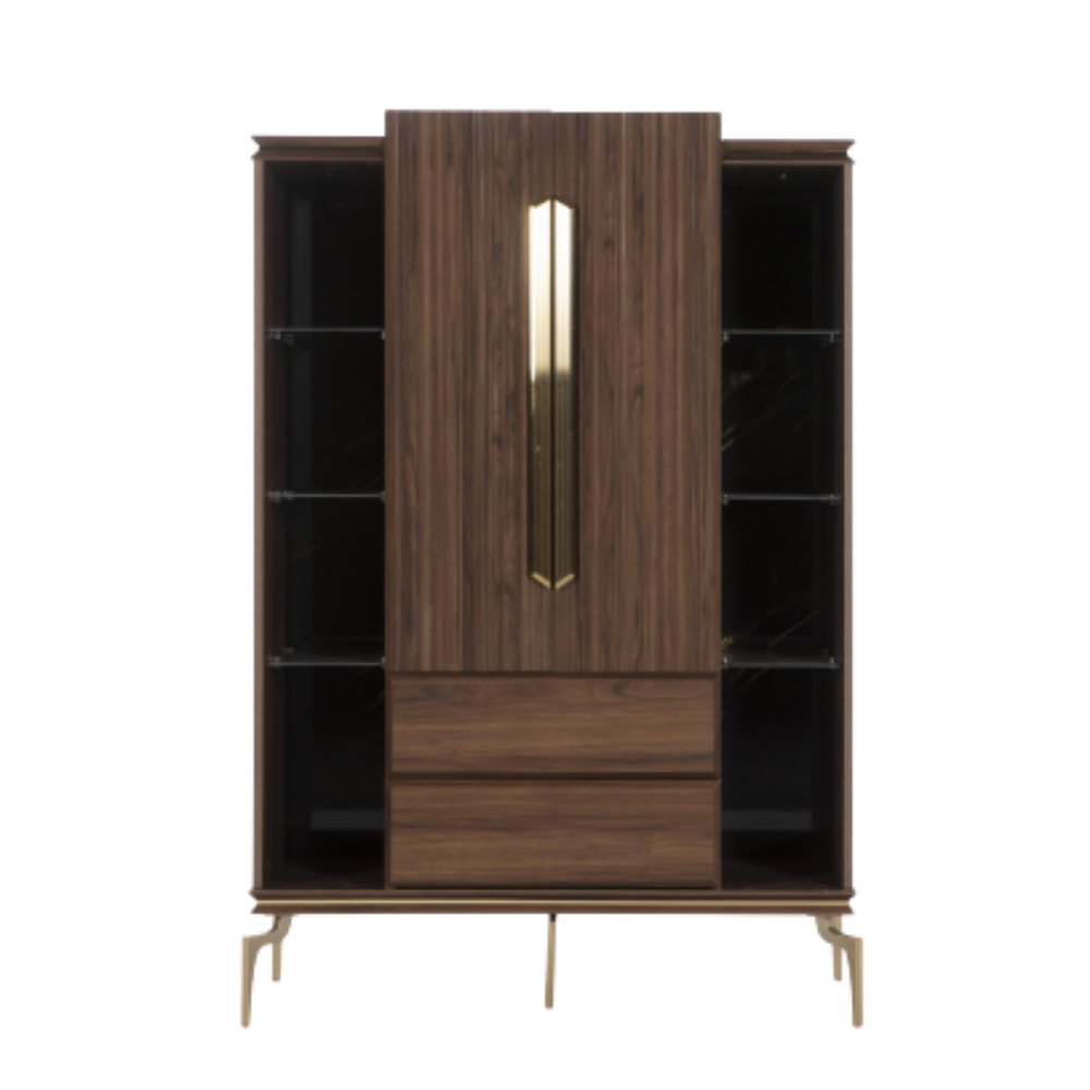 Шкаф для посуды Bellona Montego 2-х дверный,114x46x168 (MONT-13)MONT-13