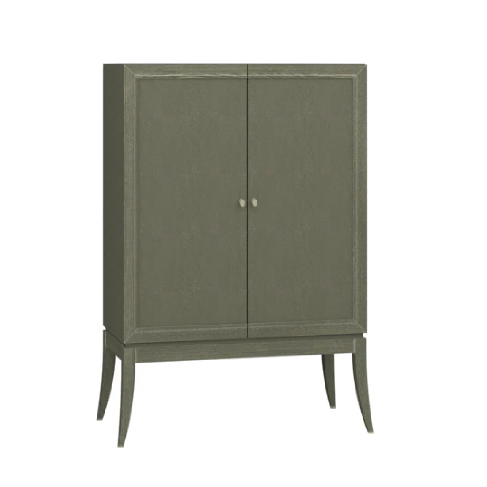 Шкаф 2-х дверный Молодечномебель Орта, 89x45x129 см, цвет: олива + БП (ММ-389-07/01)ММ-389-07/01