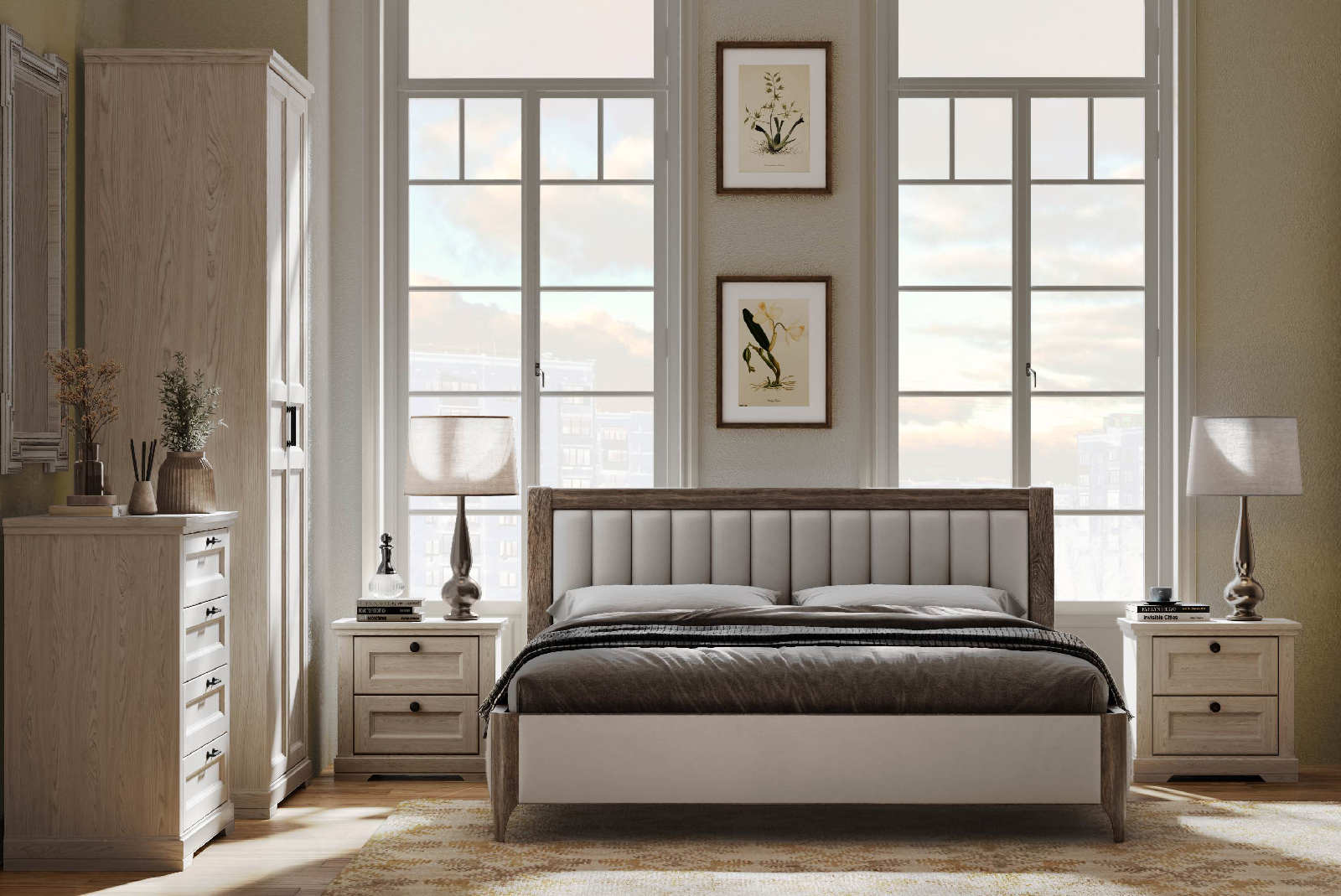 Кровать 160х200 Walson Нола, 173x215x92 см, цвет: бук Кровать 160х200 Walson Нола, 173x215x92 см, цвет: бук