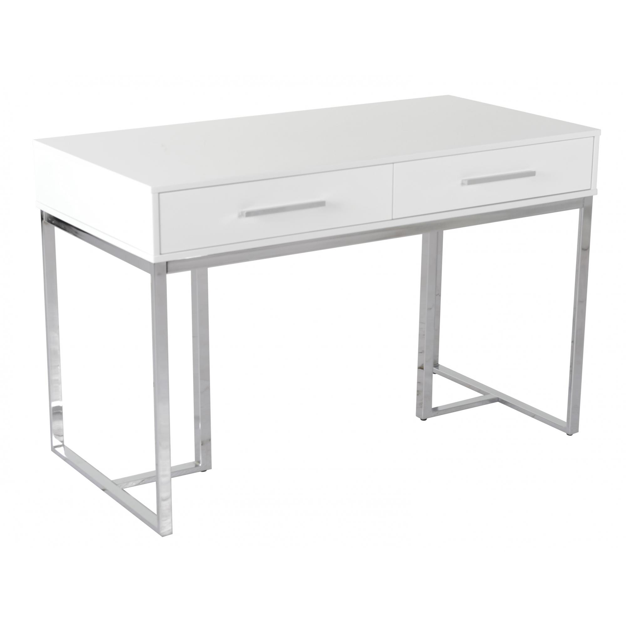 Стол-консоль IST-CASA Армада F-1543, размер 120х60х78 см, цвет: белый, серебро (F-1543casa)F-1543casa Стол-консоль IST-CASA Армада F-1543, размер 120х60х78 см, цвет: белый, серебро (F-1543casa)F-1543casa