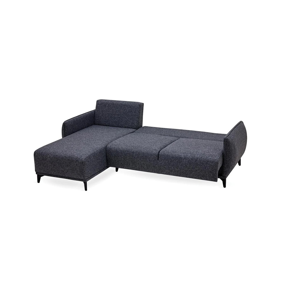 Диван Enza Home Siano, трёхместный, угловой, цвет синий, размер 258х180х92 см (остатки) Диван Enza Home Siano, трёхместный, угловой, цвет синий, размер 258х180х92 см (остатки)