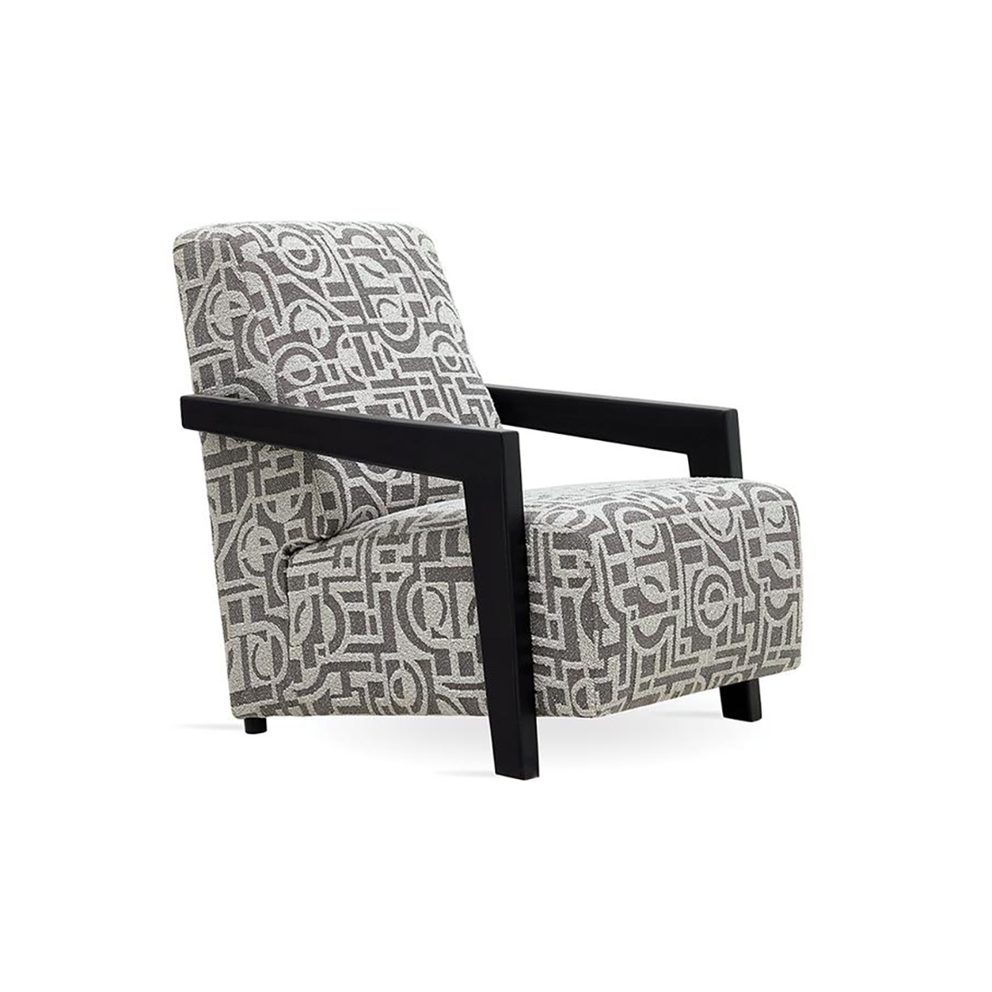 Кресло Enza Home Melbourne, ткань 27901 светло-серый, размер 70х90х82 см