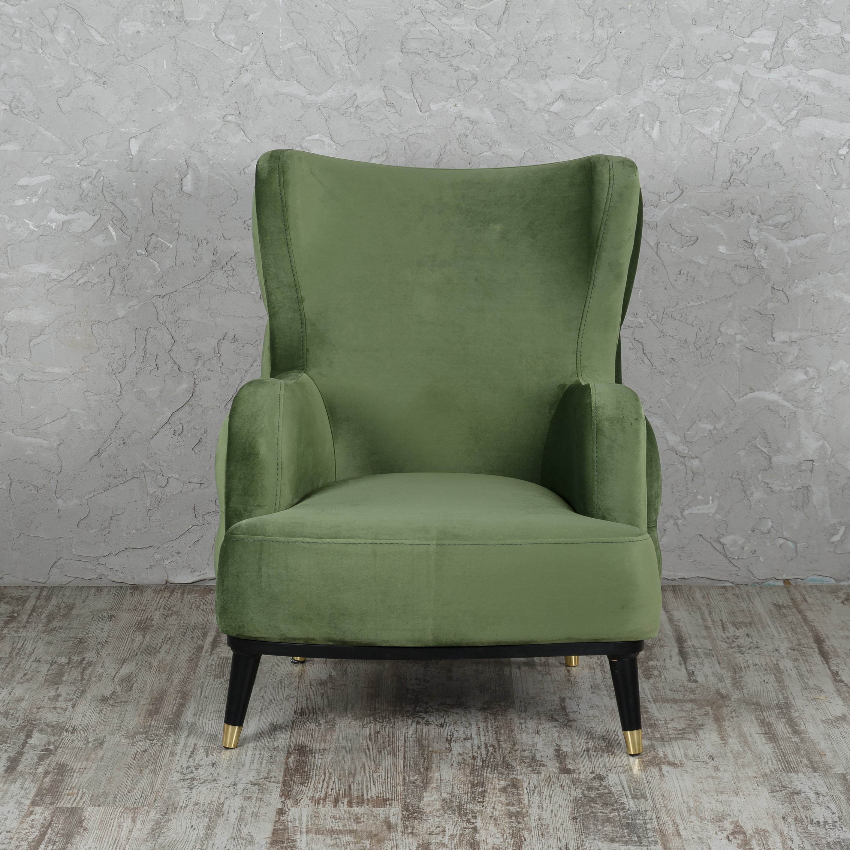 Кресло Lenova Napoli, размер 85х75х97, ткань Istanbul 10/green (02206)02206