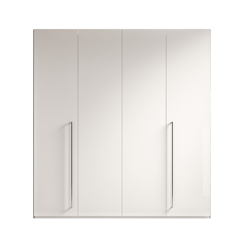 Шкаф Status Treviso, четырёхдверный, цвет серый, 216х60х230 см (ERTRBWHAR04)ERTRBWHAR04