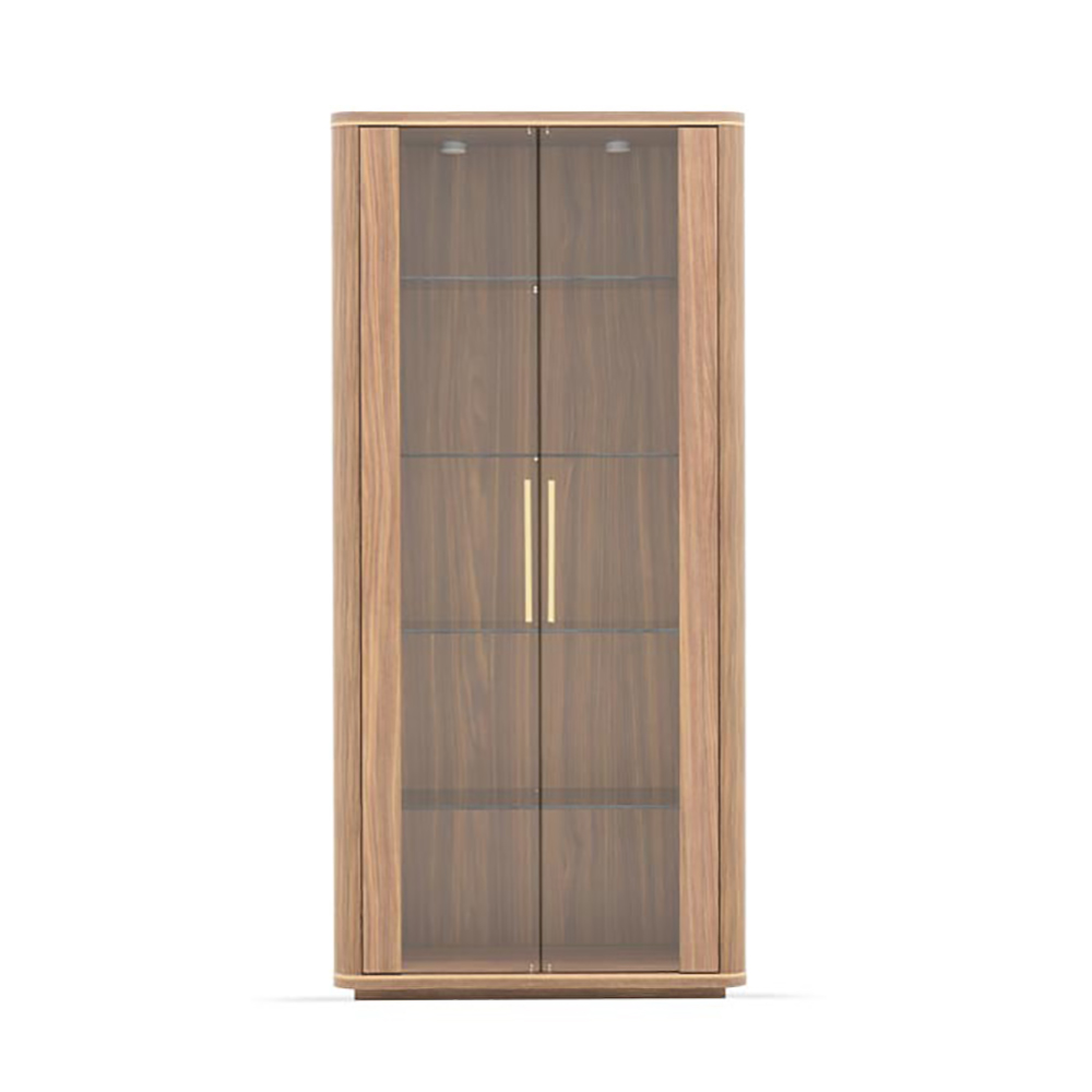 Шкаф-витрина со стеклянными дверцами Enza Home Raum, размер 75x40x16007.310.0538.0000.0000.0185.
