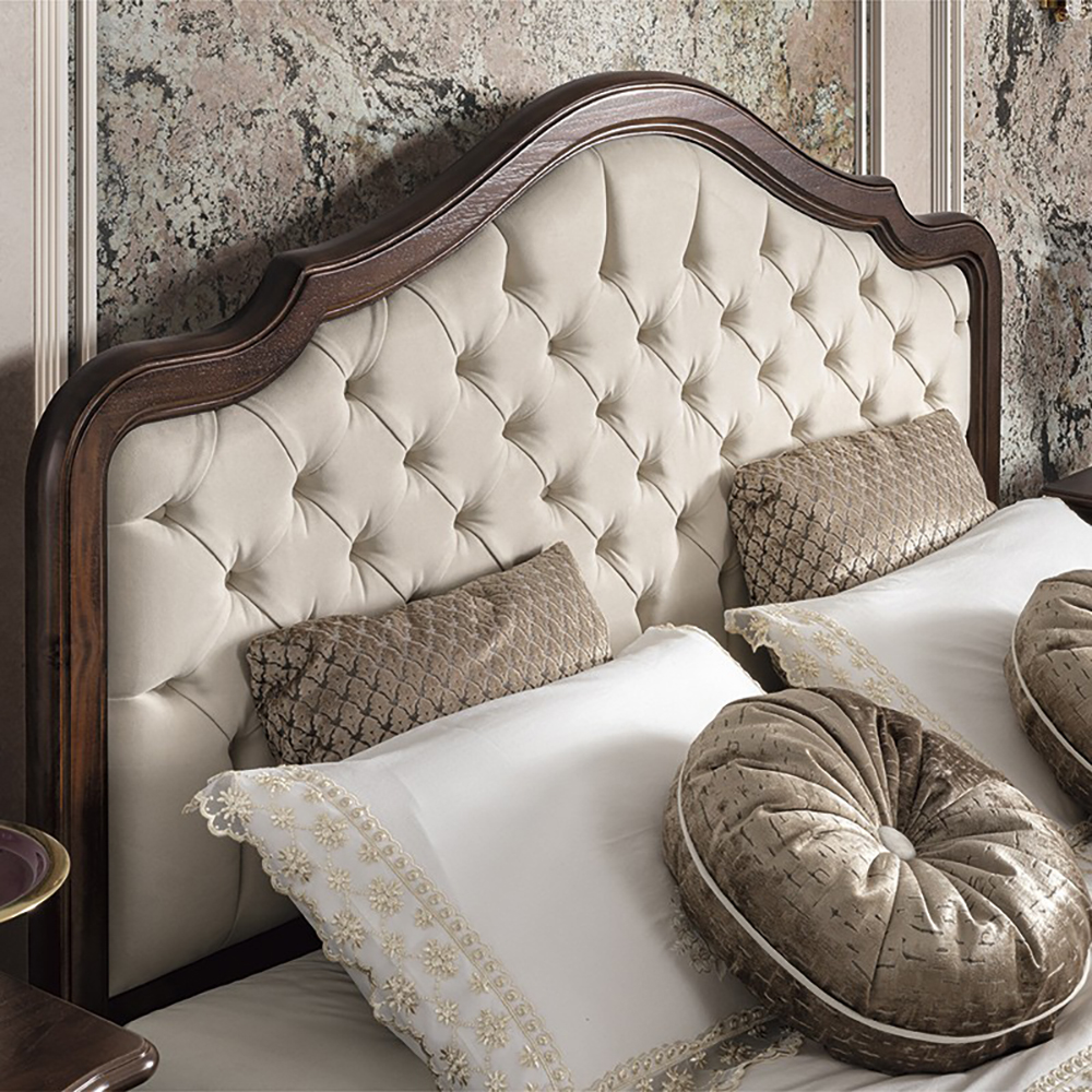 Кровать Camelgroup Verdi Noce, 180х200 см, ткань Aquos 3 Cream (кат В), цвет: noce anticato, размер 193х214х135 (169LET.04NO)169LET.04NO Кровать Camelgroup Verdi Noce, 180х200 см, ткань Aquos 3 Cream (кат В), цвет: noce anticato, размер 193х214х135 (169LET.04NO)169LET.04NO