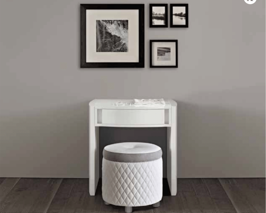 Стол туалетный A Dama Bianca, цвет: белый лак, 85x48x83 см (140TOI.03BI)140TOI.03BI