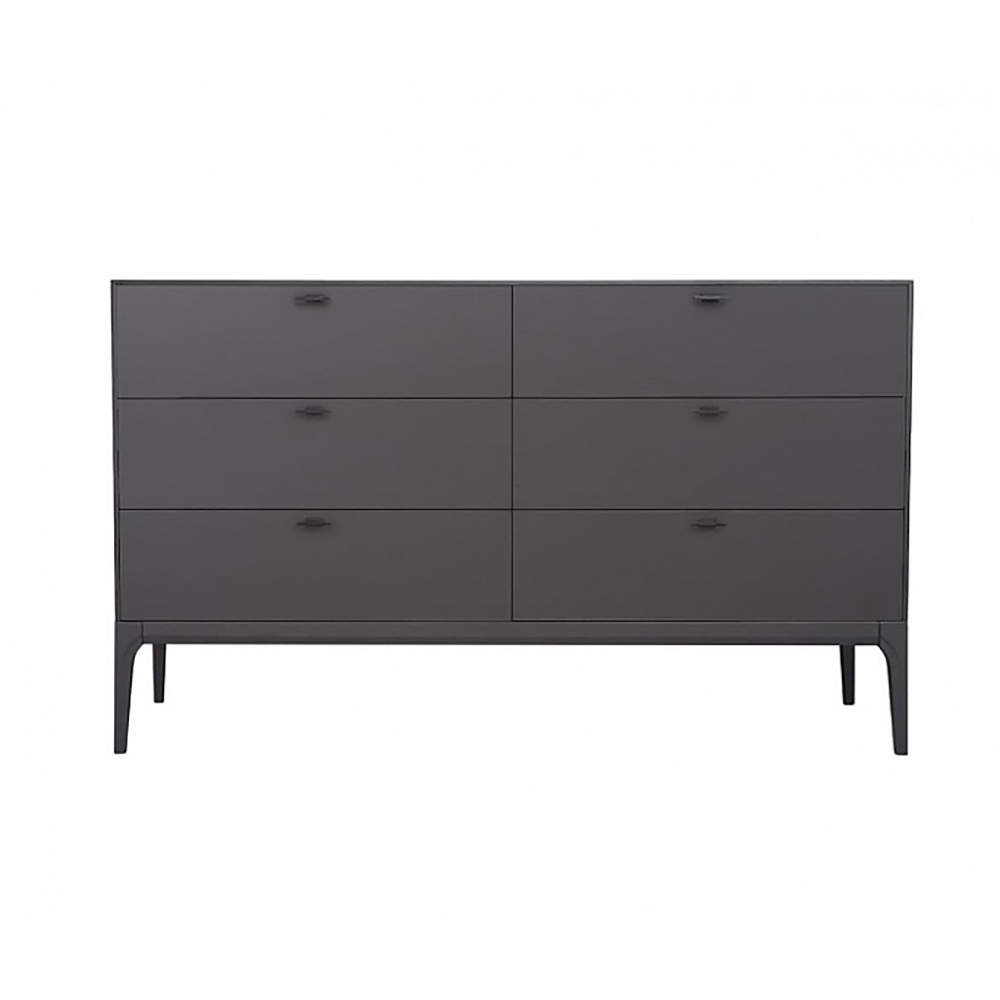 Комод Timber Верона, 6 ящиков, 142x45x85 см, цвет: Мокко (Т-859/M)Т-859/M