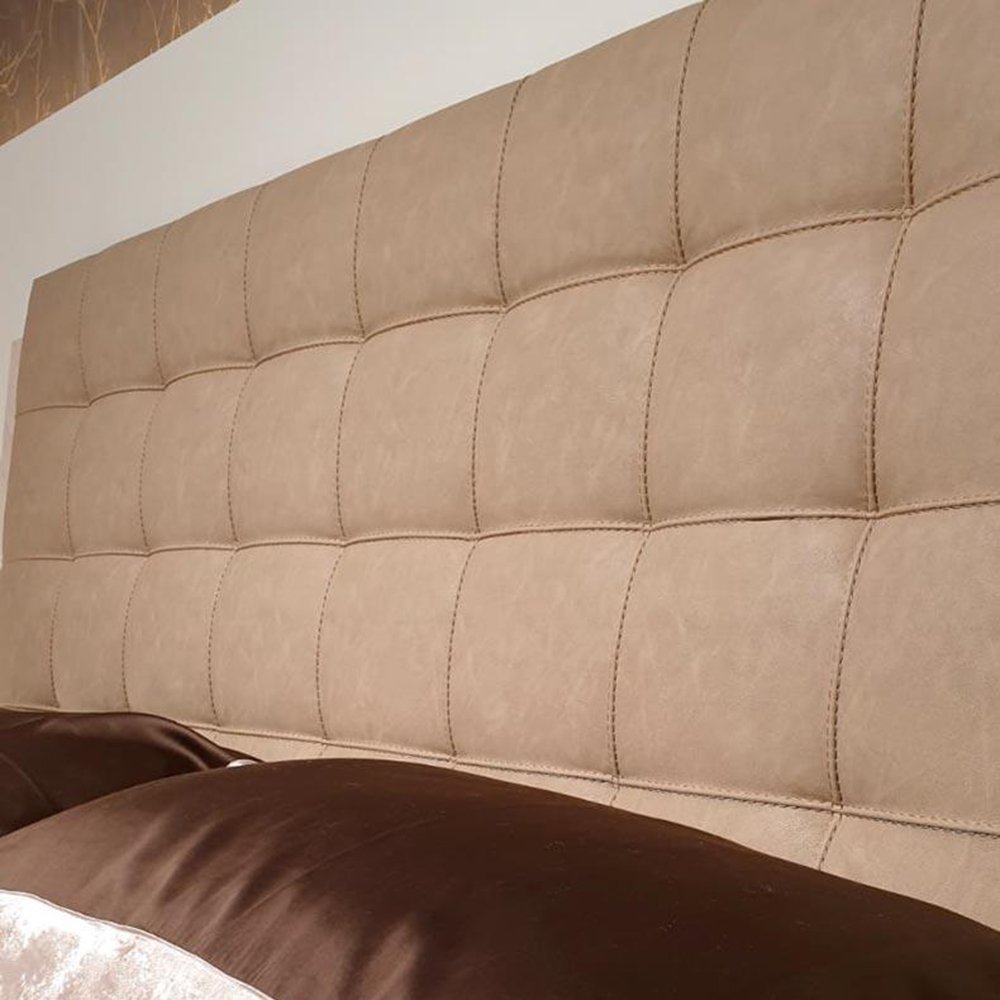 Кровать Status Perla, двуспальная, с мягким изголовьем 180х203 см (PLBWLLT07)PLBWLLT07