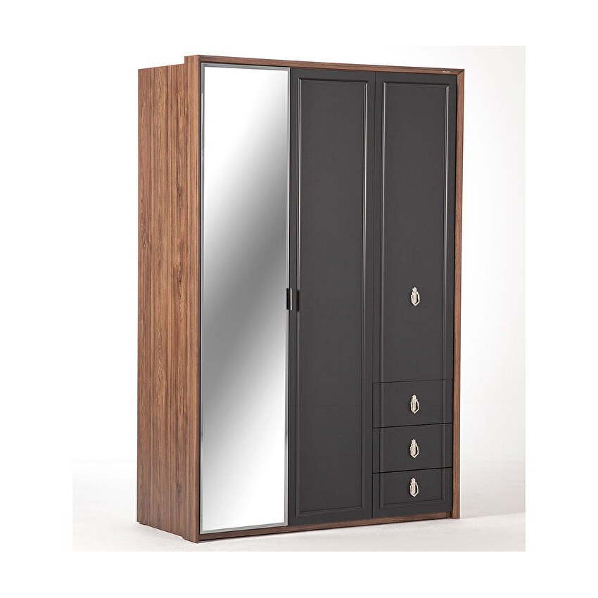 Шкаф платяной Bellona Alegro, 3-х дверный, размер 140х62х209 (ALEG-21)ALEG-21