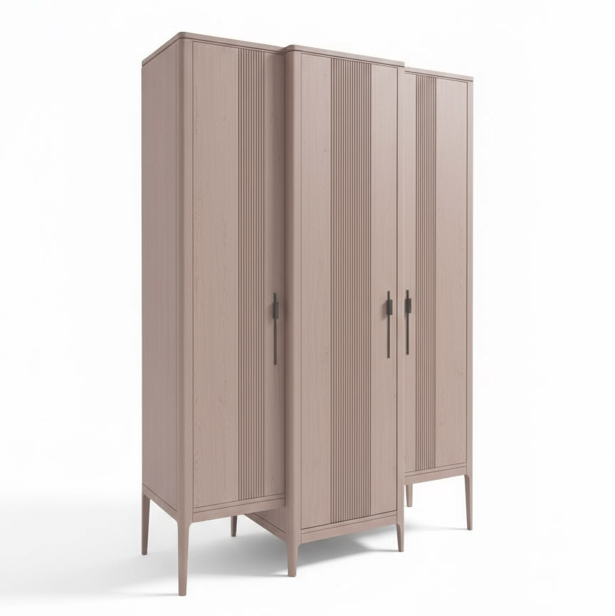 Шкаф платяной 3-дверный Гомельдрев Мирано, размер 157х61х220 см, цвет какао (ГМ 8933)ГМ 8933